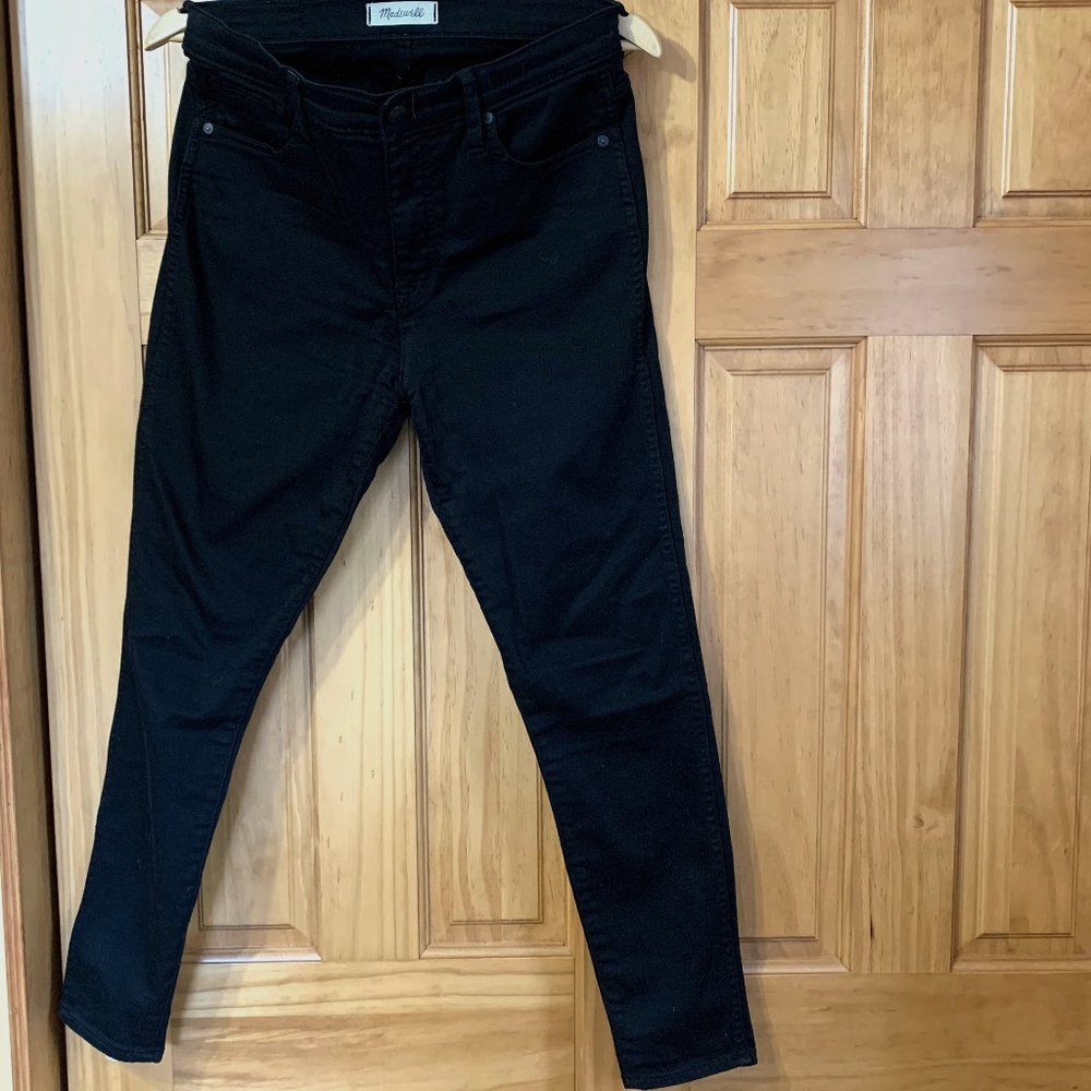 Madewell 10inch High-Rise Skinny Black Size 29